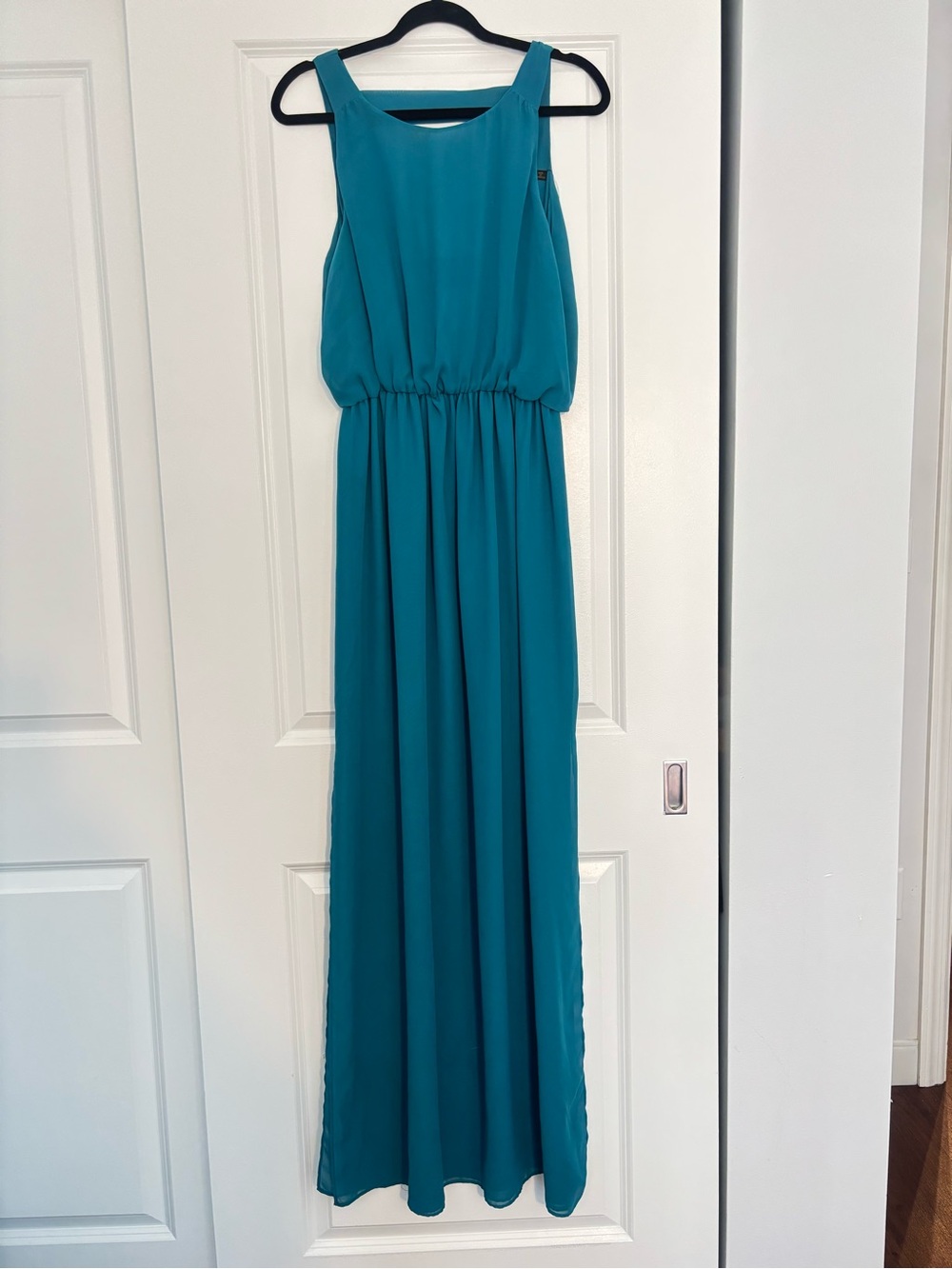 Zara Teal Maxi Dress